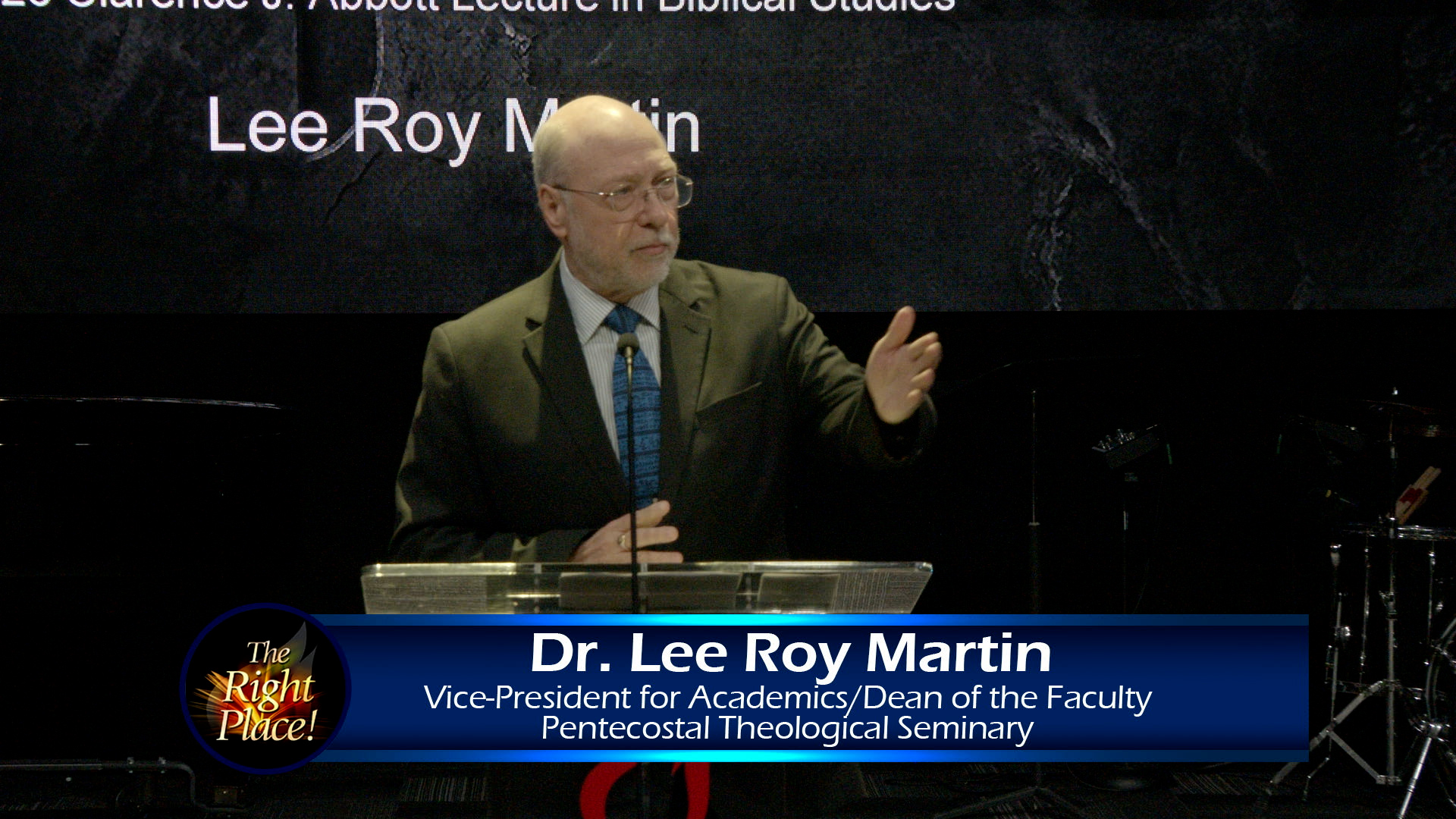 PTS Chapel • February 25, 2026 • Abbott Lecture • Dr. Lee Roy Martin