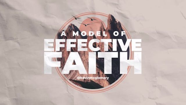 NCCOG • A Model of Effective Faith • ...