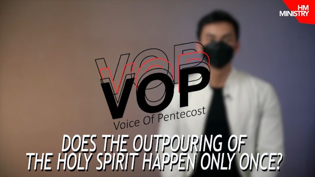 DOES THE OUTPOURING OF THE HOLY SPIRIT HAPPEN ONLY ONCE?