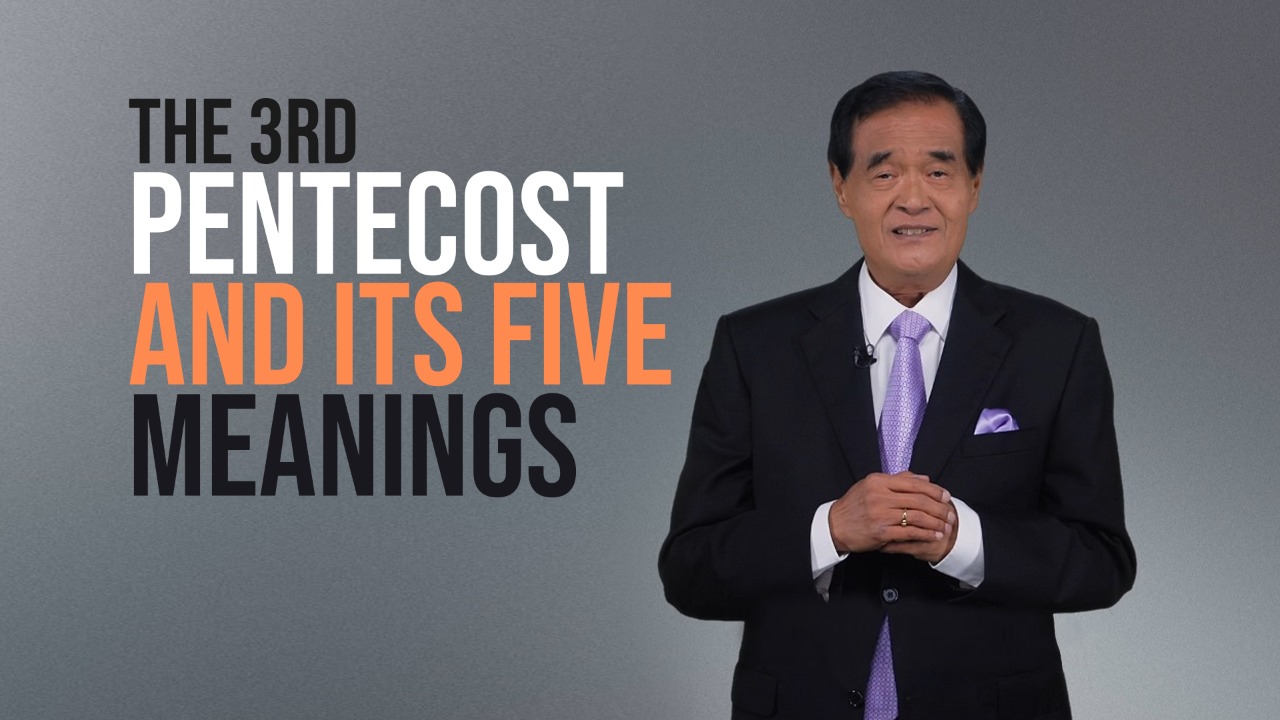 The Messenger of the 3rd Pentecost - THE 3RD PENTECOST AND ITS FIVE MEANINGS