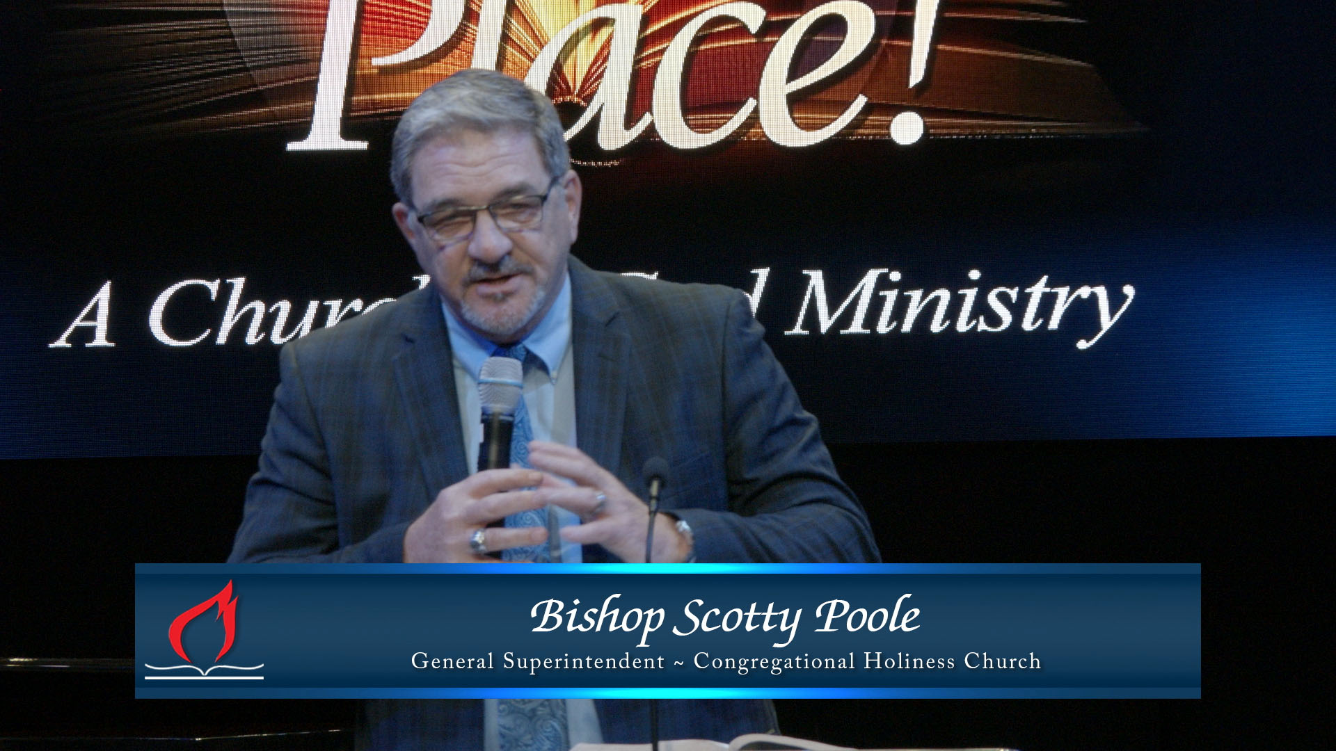 PTS Chapel - Bishop Scotty Poole