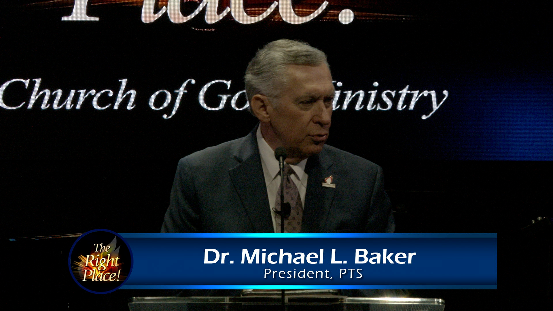 PTS Chapel • August 27 2025 • Michael Baker
