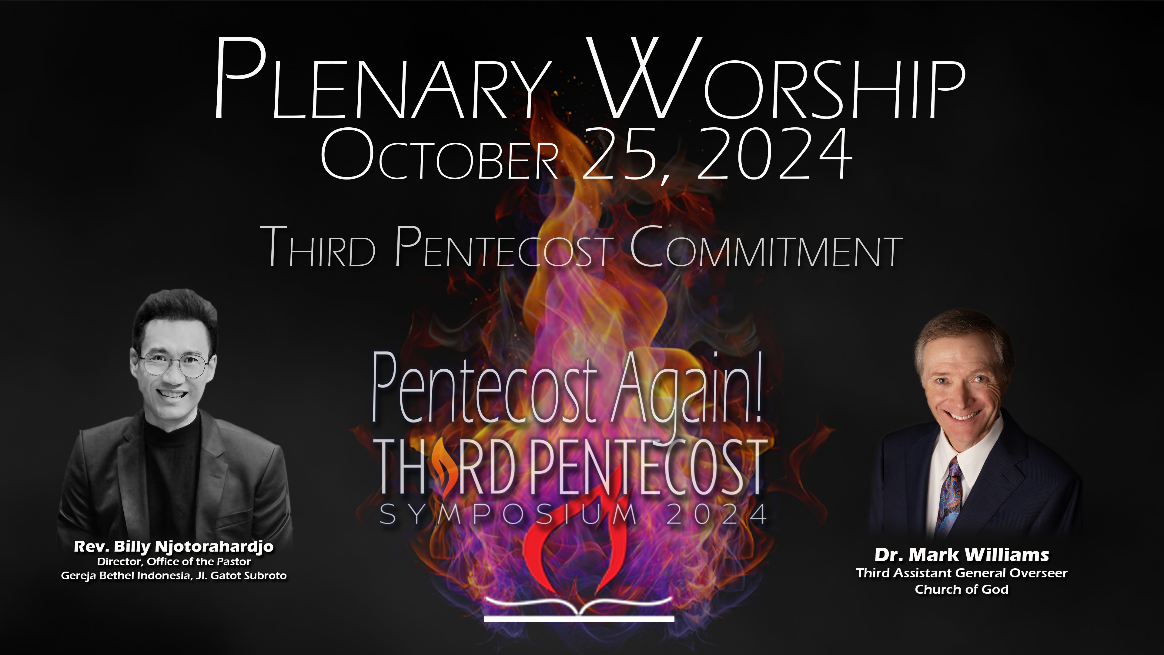 FRIDAY OCTOBER 25 20124 PLENARY WORSHIP