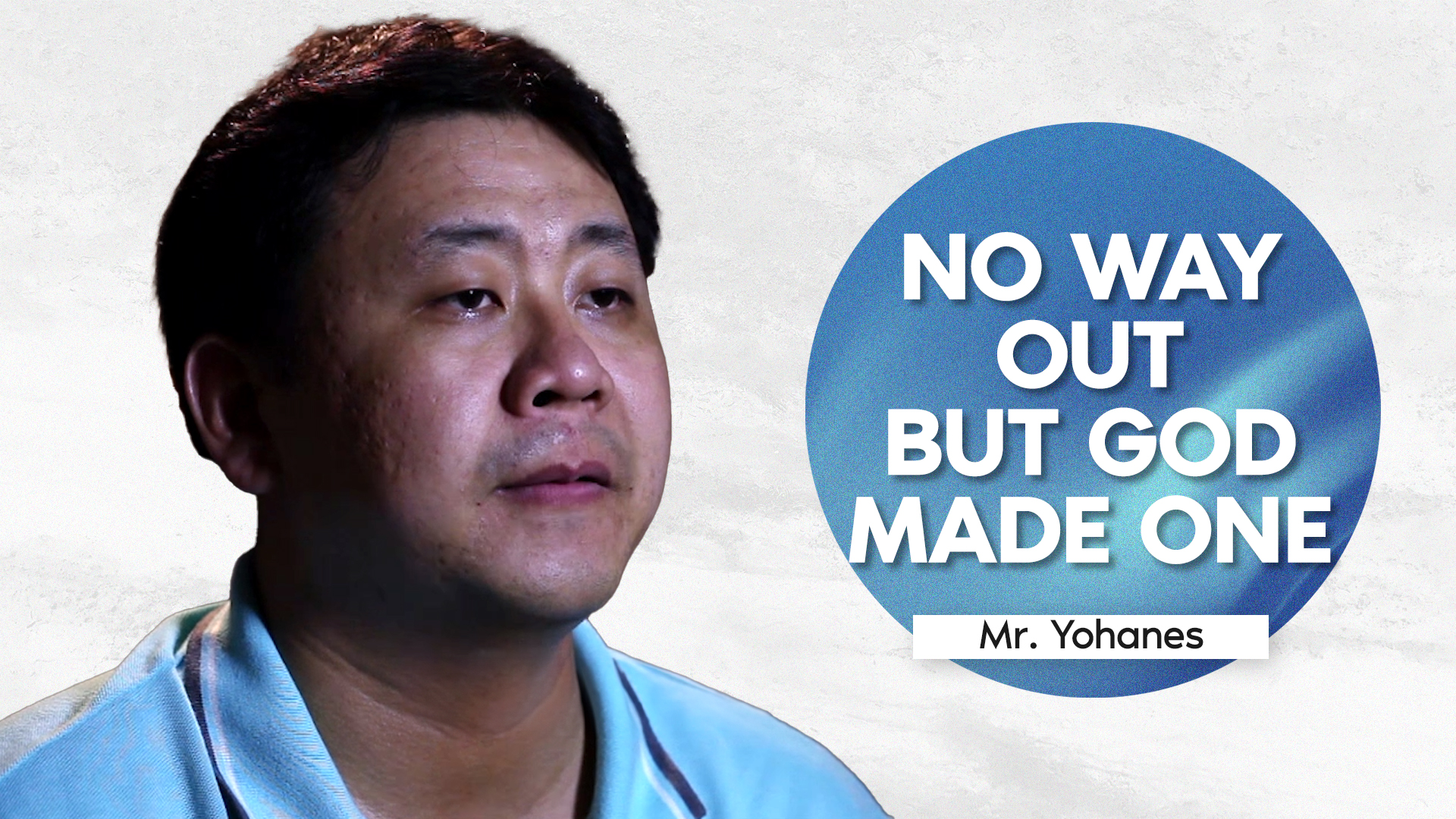 NO WAY OUT BUT GOD MADE ONE