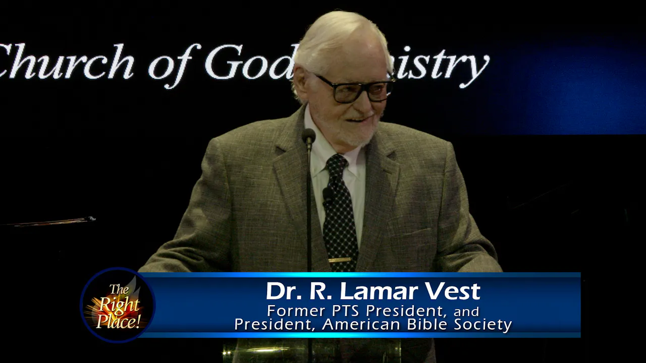 PTS Chapel • November 19, 2025 • Dr. R. Lamar Vest - PTS | SPN