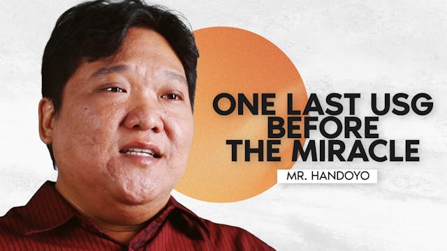 ONE LAST USG BEFORE THE MIRACLE