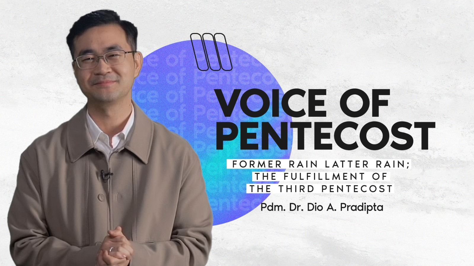 FORMER RAIN LATTER RAIN; THE FULFILLMENT OF THE THIRD PENTECOST