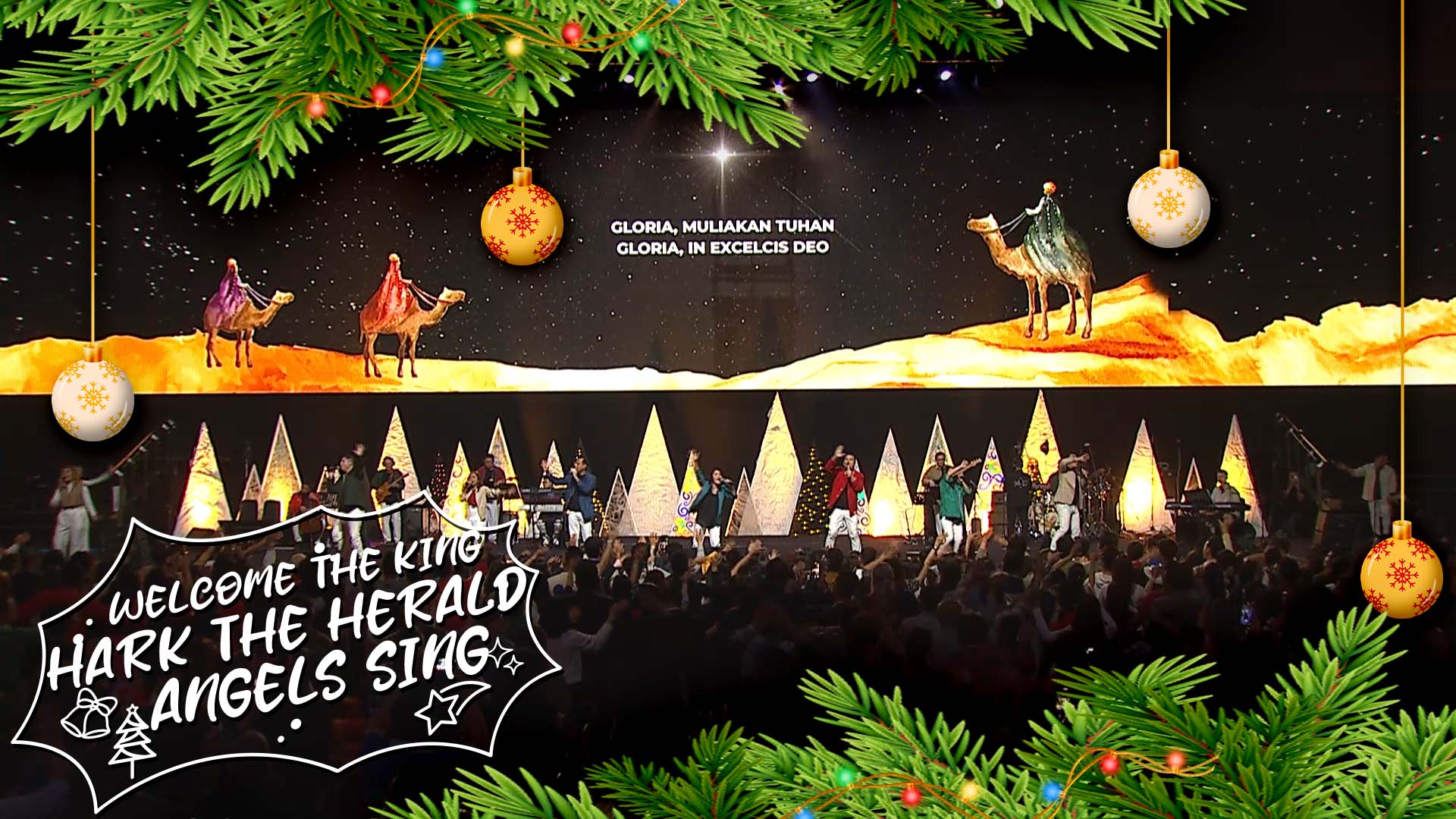 WELCOME THE KING – HARK THE HERALD ANGELS SING