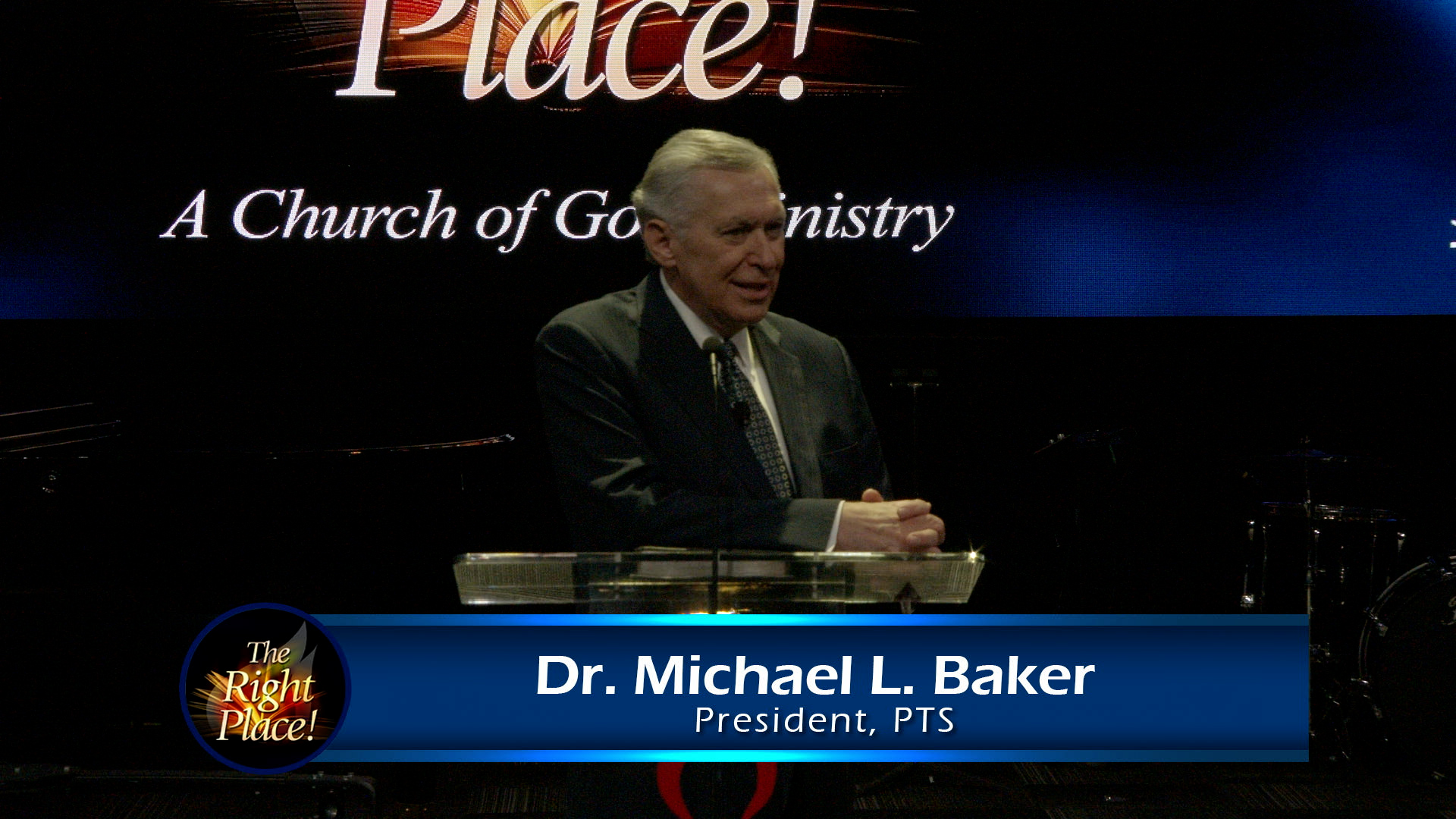PTS Chapel • August 26, 2026 • Dr. Michael Baker
