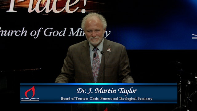 PTS Chapel - Dr. J. Martin Taylor