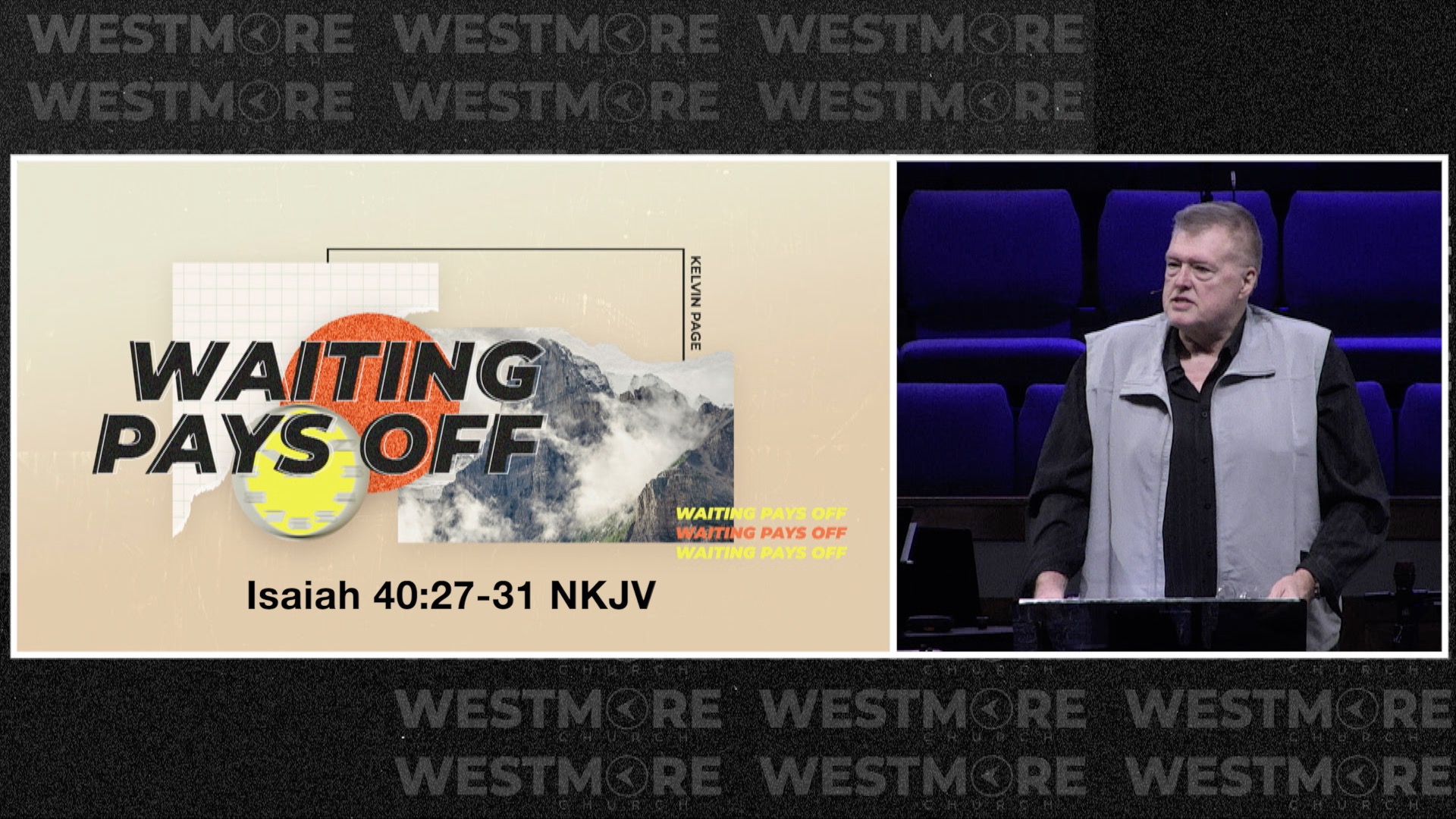 Westmore COG - Pastor Kelvin Page - August 3, 2025