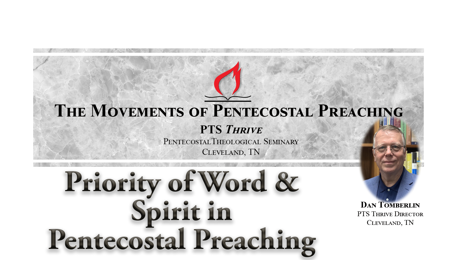 Priority of Word & Spirit in Pentecostal Preaching