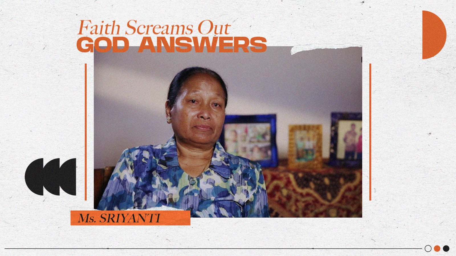 FAITH SCREAMS OUT, GOD ANSWERS