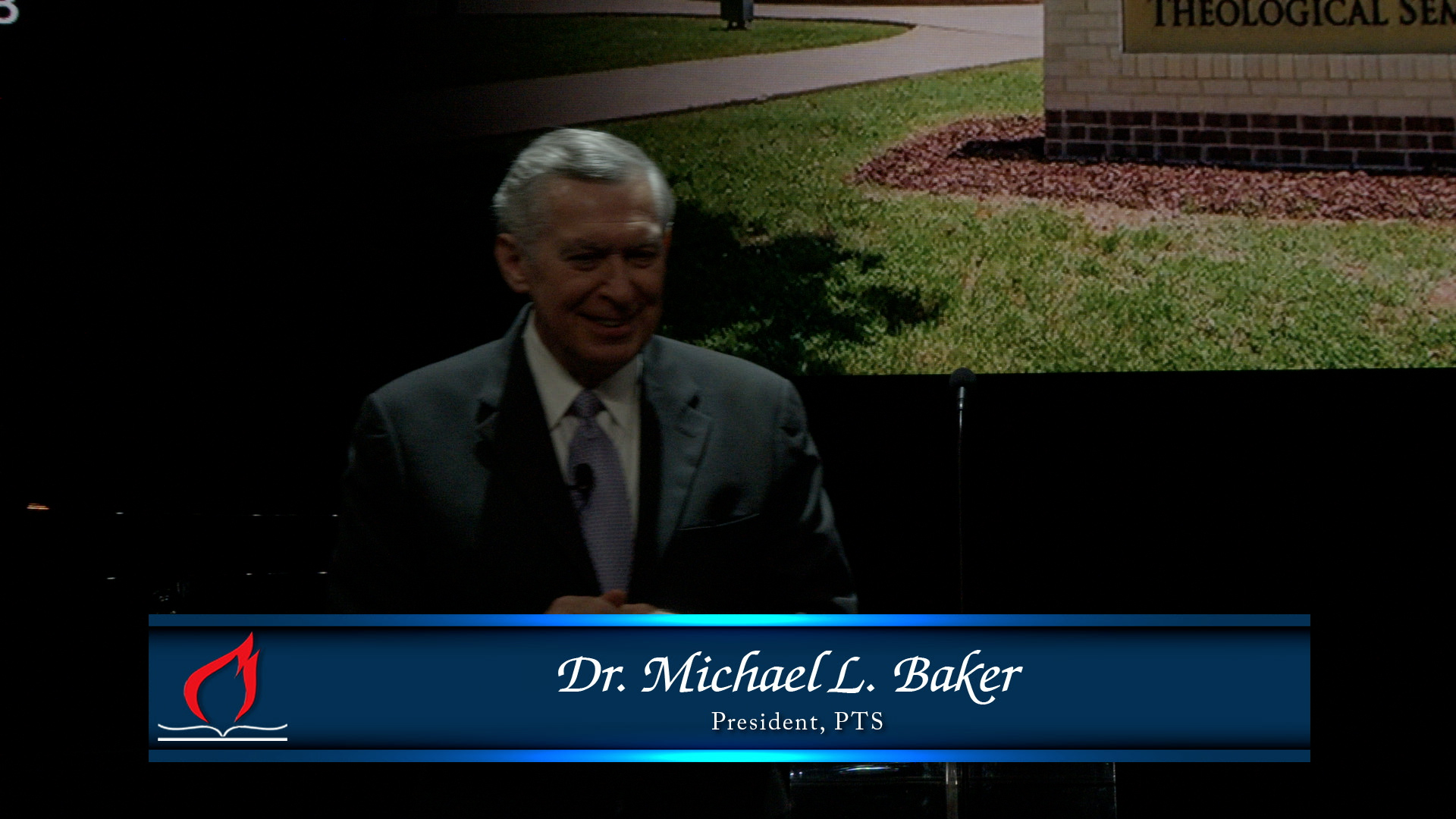 PTS Chapel: Dr. Michael Baker