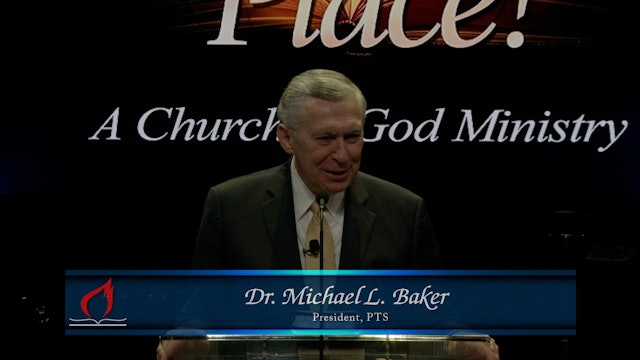 PTS  Chapel ~ Dr. Michael Baker - April 17, 2024