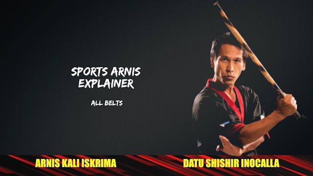 42 SPORTS ARNIS EXPLAINER ALL BELTS