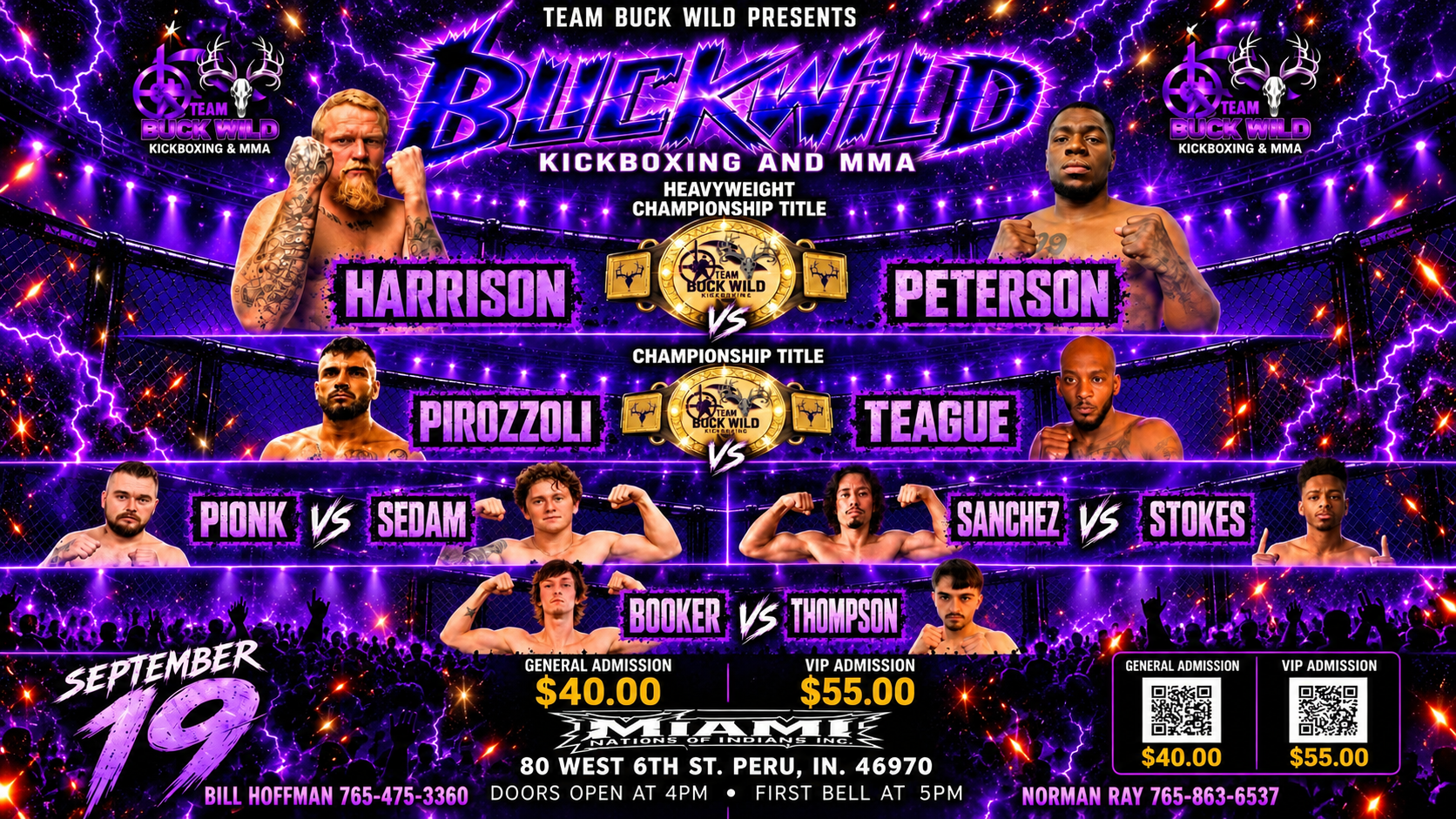 Buckwild Kickboxing and MMA