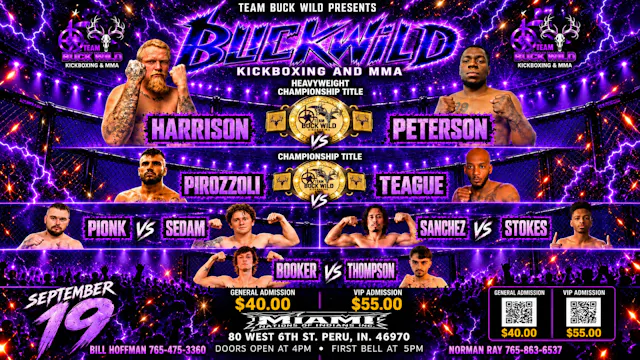 Buckwild Kickboxing and MMA