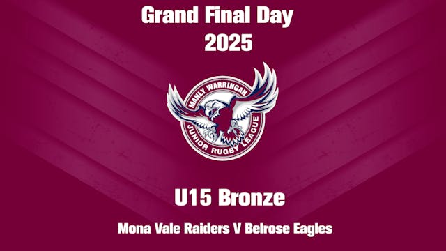2025 U15 Bronze Mona Vale V Belrose
