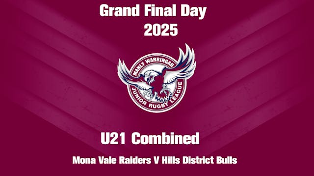 2025 U21 Combined Mona Vale V Hills District