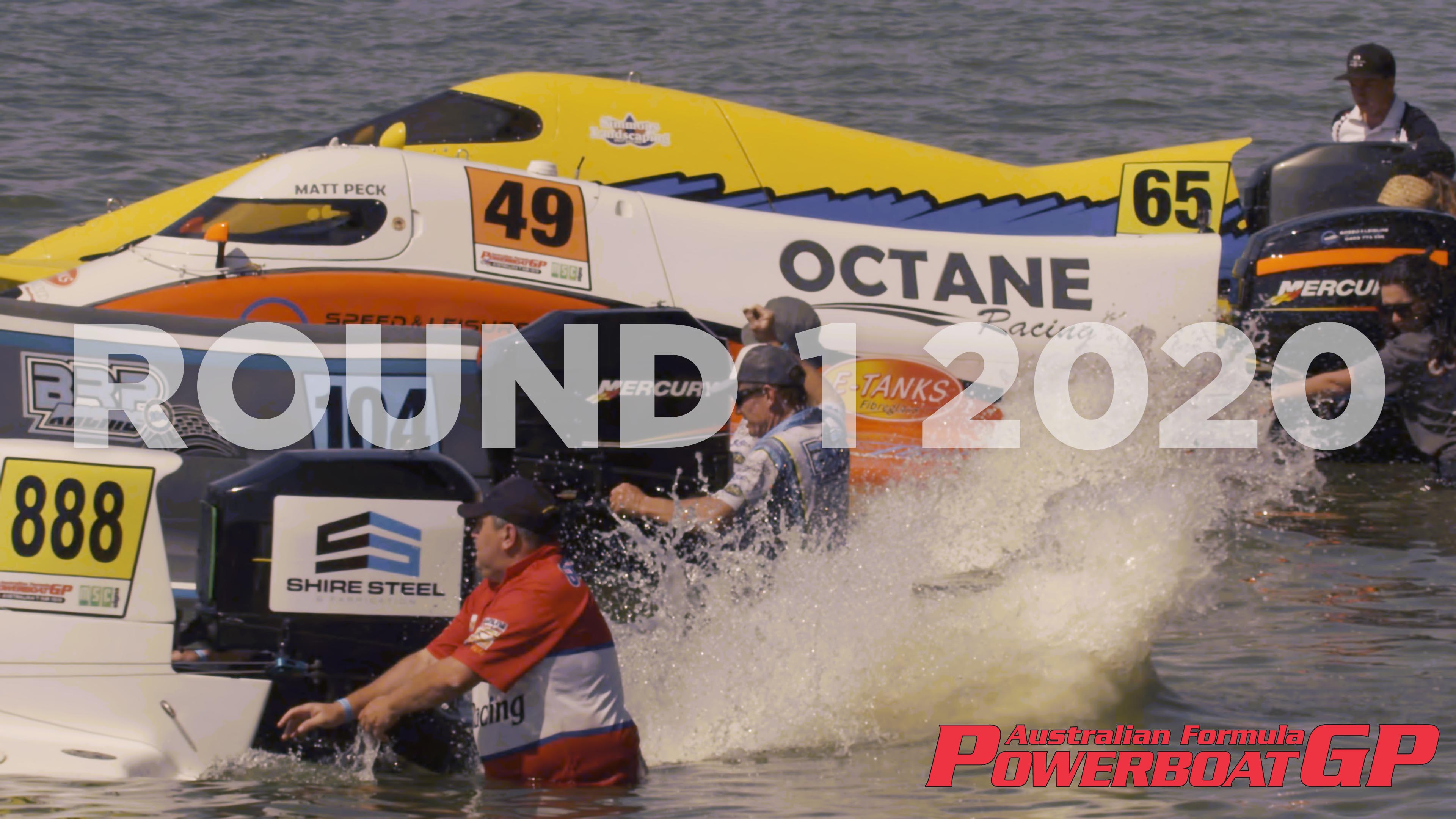 2020 AUSTRALIAN FORMULA POWERBOAT GP - ROUND 1 Day 1