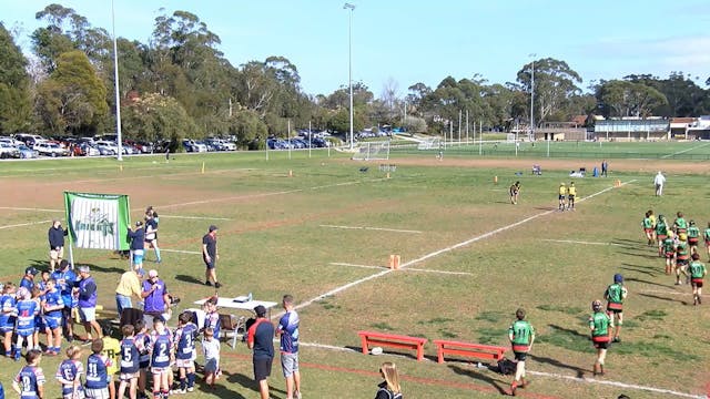 U:11 BLUE NORTH CURL CURL KNIGHTS V AVALON BULLDOGS 