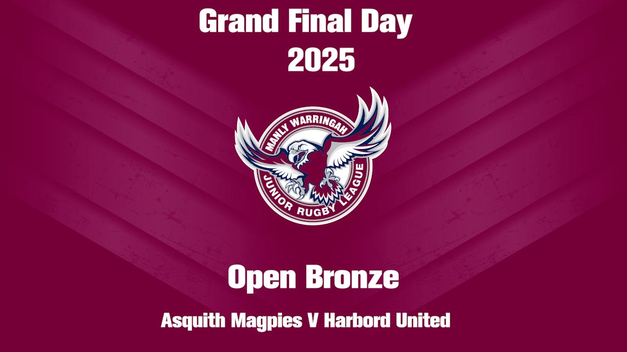 2025 OPEN BRONZE ASQUITH MAGPIES V HARBORD UNITED