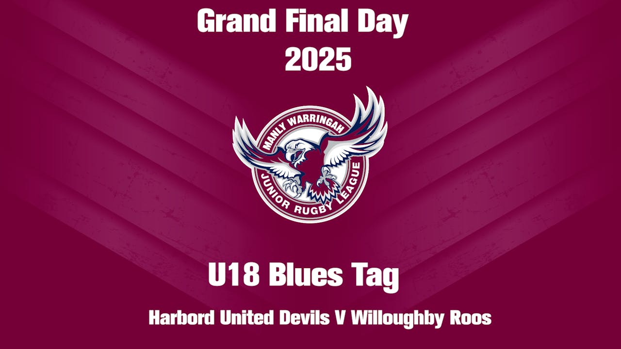 2025 U18 Blues Tag Willoughby V Harbord
