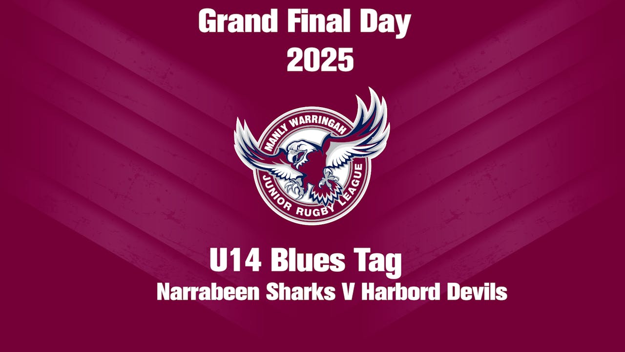 2025 U14 TAG NARRABEEN SHARKS V HARBORD DEVILS