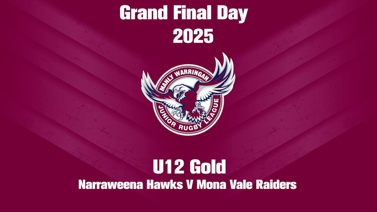 2025 U12 GOLD NARRAWEENA HAWKS V MONA VALE RAIDERS