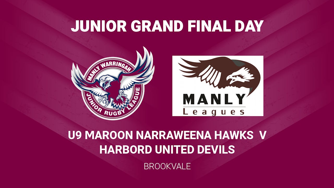 U9 MAROON HARBORD UNITED DEVILS V NARRAWEENA HAWKS