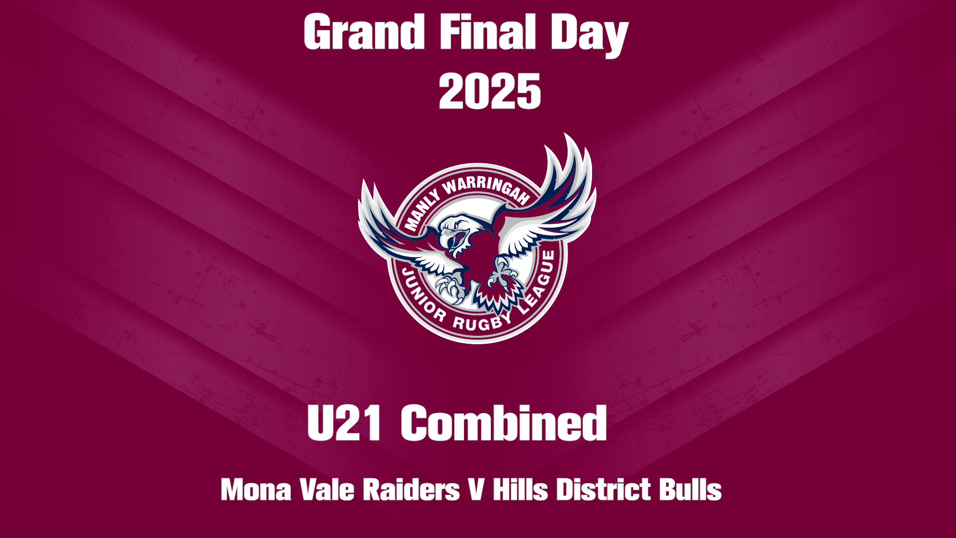 2025 U21 Combined Mona Vale Raiders V Hills Bulls