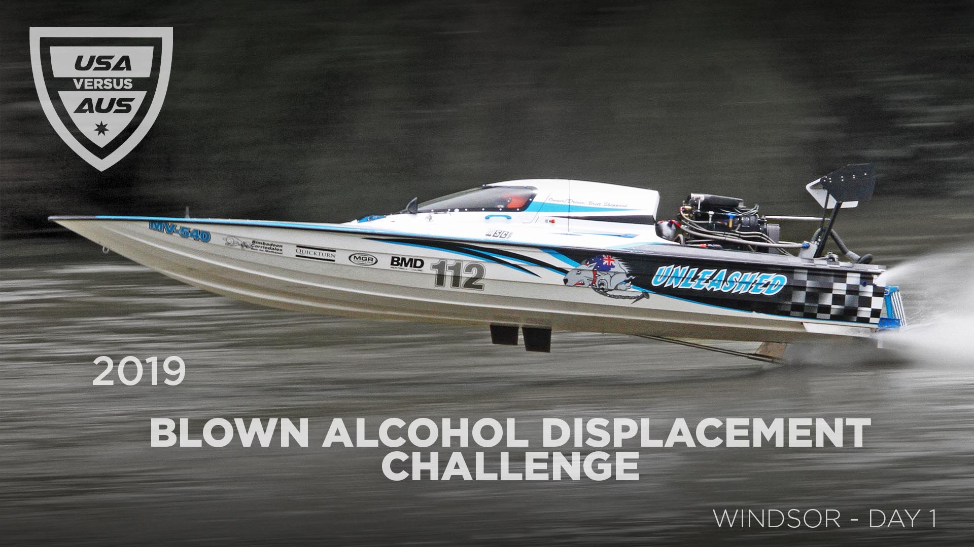 2019 USA v AUSTRALIA BLOWN ALCOHOL POWERBOAT CHALLENGE WINDSOR Day 1