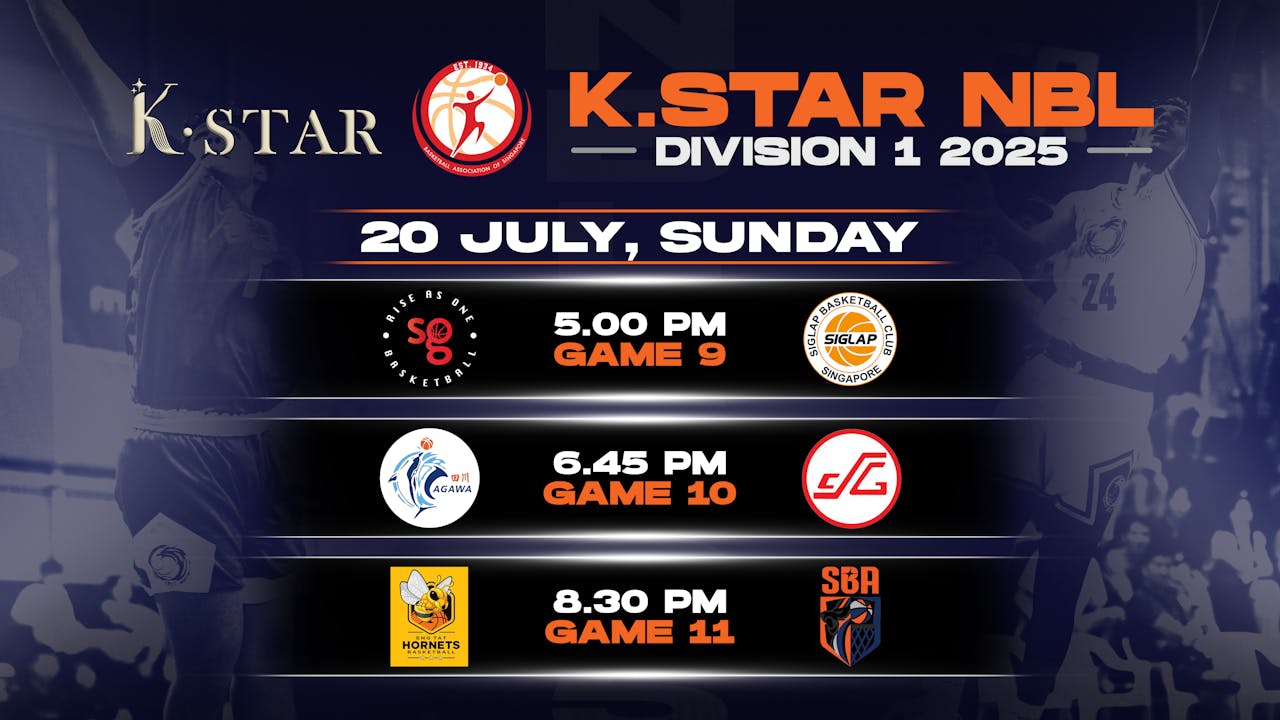 20 July 2025 | K.Star NBL Division 1 2025