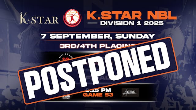 7 September 2025 | K.Star NBL Division 1 2025