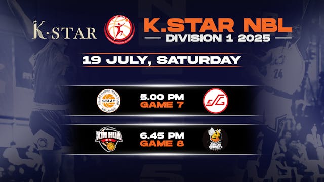 19 July 2025 | K.Star NBL Division 1 2025 - 07/19/2025, 12:30:44