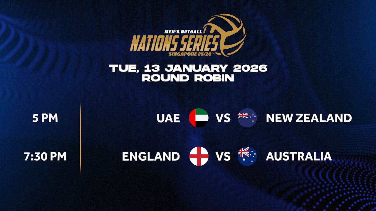 13 January 2026 | Nations Series SG 25/26 REPLAY