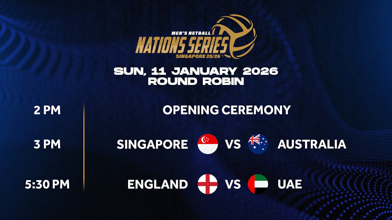 11 January 2026 | Nations Series SG 25/26 REPLAY