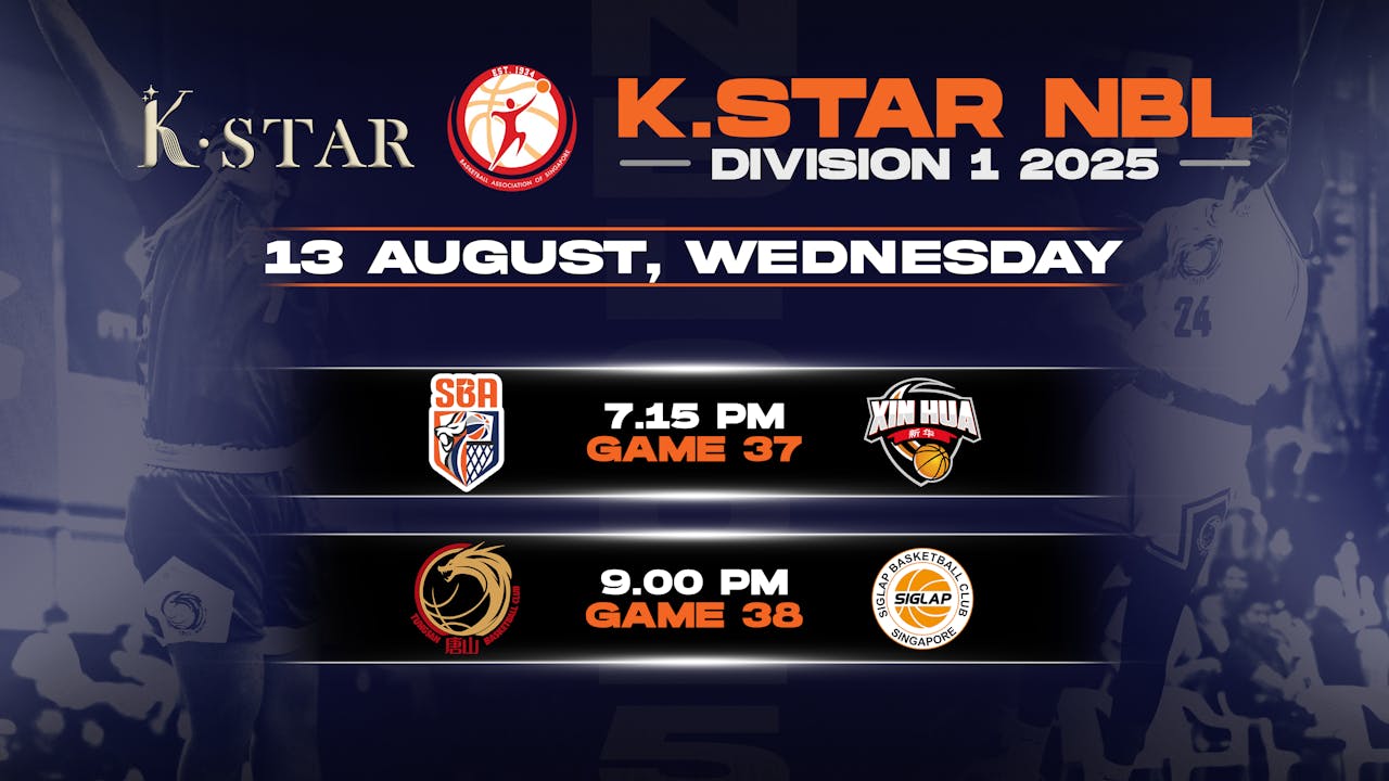 13 August 2025 | K.Star NBL Division 1 2025 REPLAY