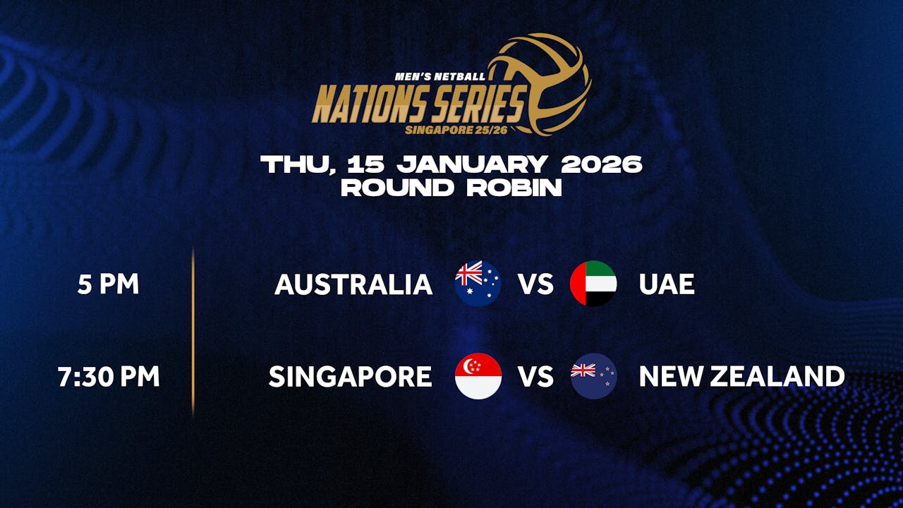 15 January 2026 | Nations Series SG 25/26 REPLAY