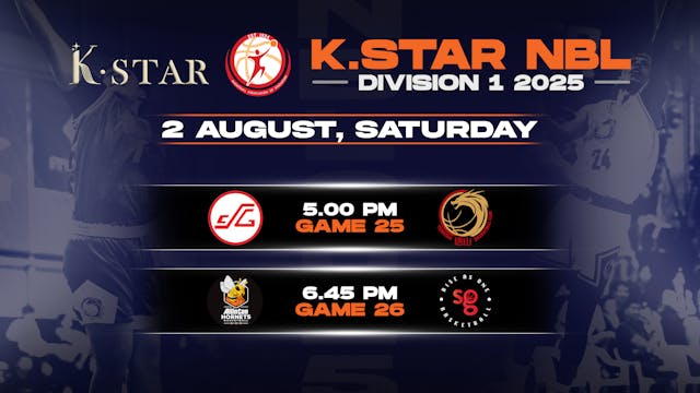 2 August 2025 | K.Star NBL Division 1 2025 - 08/02/2025, 12:16:44