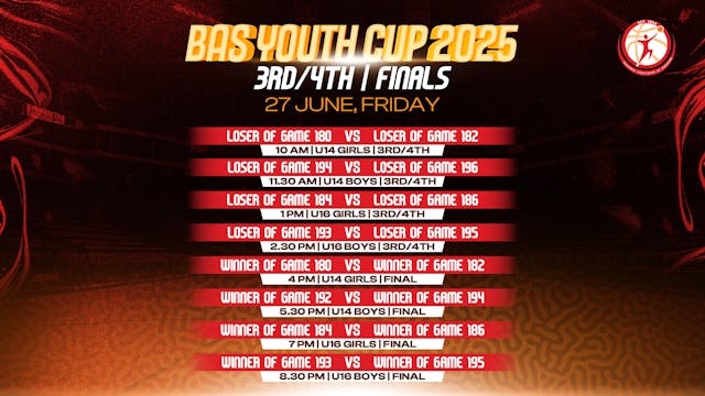 27 June 2025 | BAS Youth Cup 2025