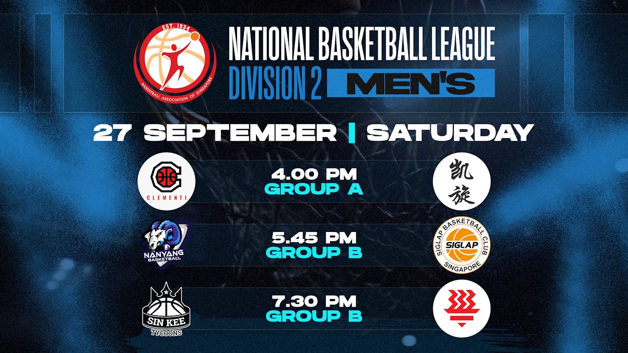 Sep 27, 2025 | NBL Division 2 Men's 2025 REPLAY