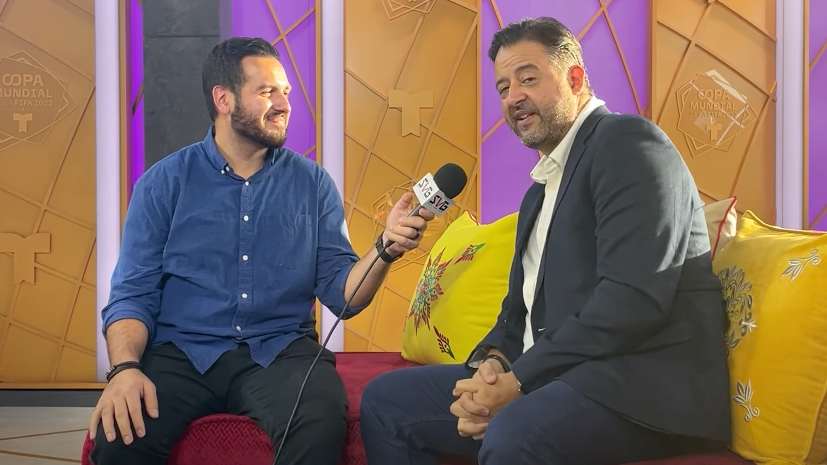 FIFA World Cup 2022: Telemundo Deportes’ Eli Velazquez on Studio Sets