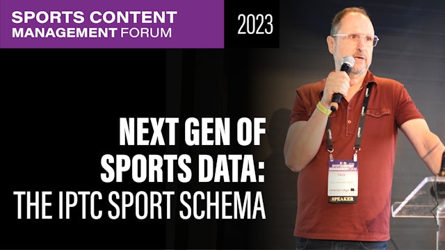 The Next Generation of Sports Data: The IPTC Sport Schema