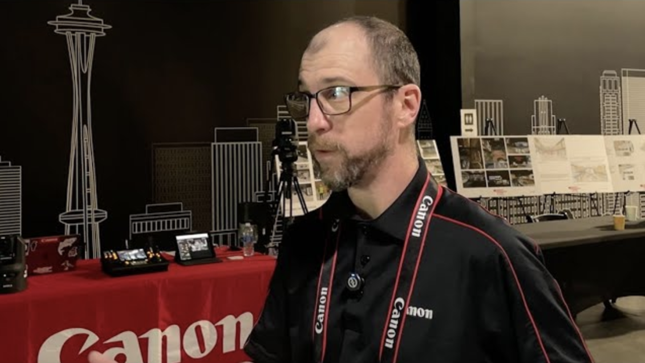 Canon's Paul McAniff Shows the Latest in PTZ Auto-Tracking Tech