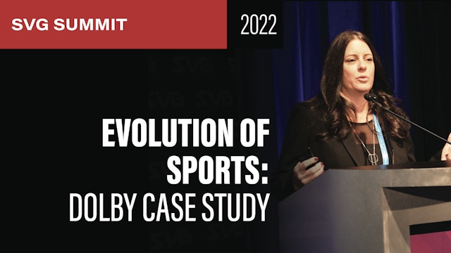 The Evolution of Sports with Dolby: A Dolby Case Study