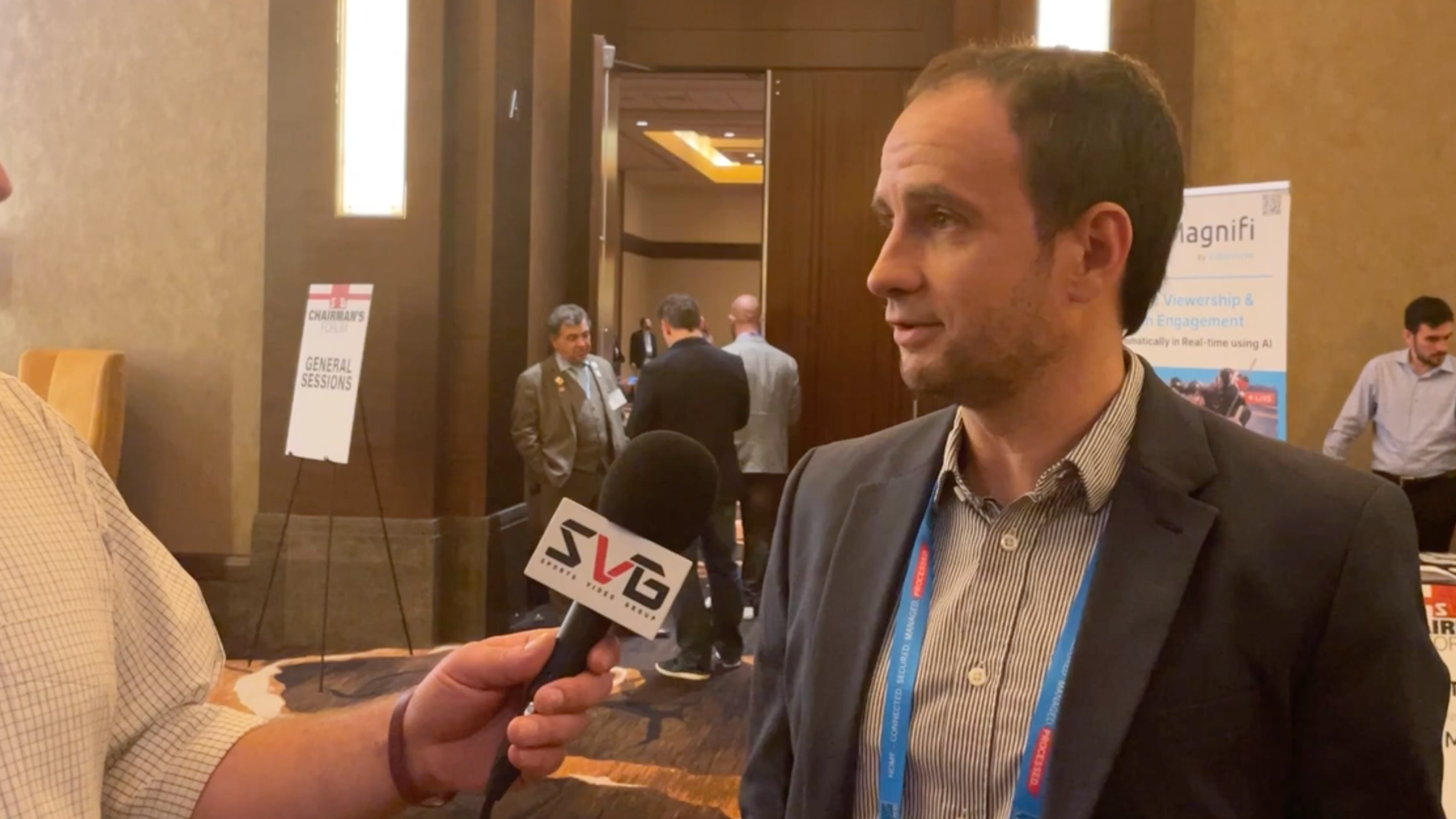NAB Show 2023: Vizrt's Gabriel Baños on the Growth of Data-Driven Graphics