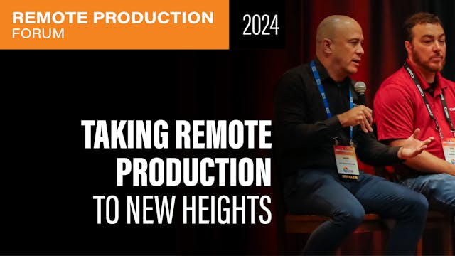 Remote Production Tech Update: Taking...