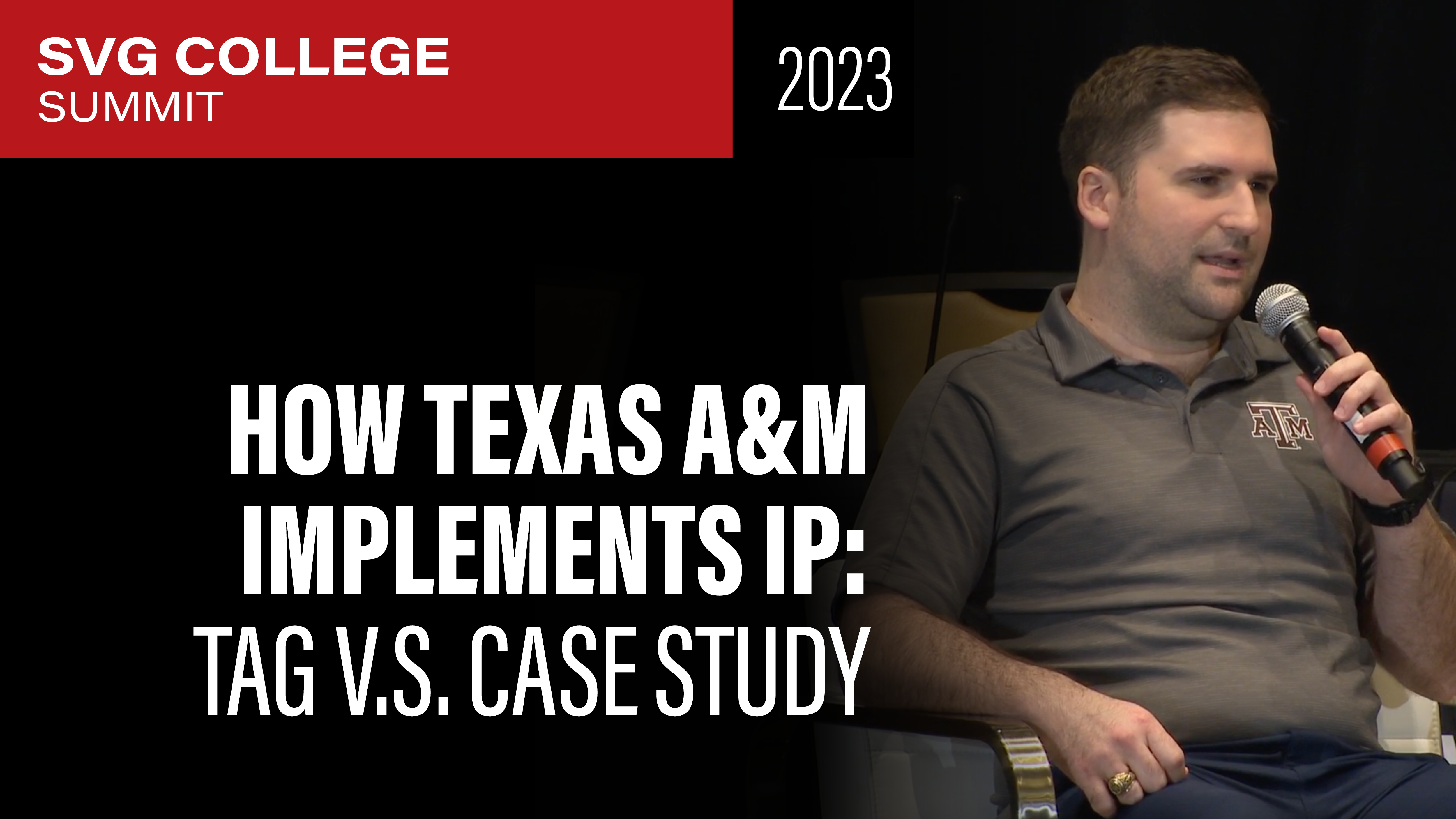 Texas A&M Successfully Implements IP: A TAG V.S. Case Study